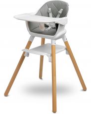 Стільчик для годування Caretero Bravo Grey